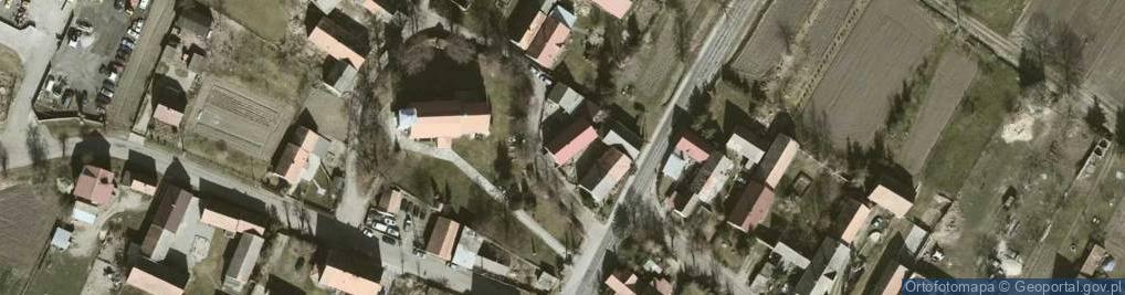 Zdjęcie satelitarne Stary Wiązów ul.