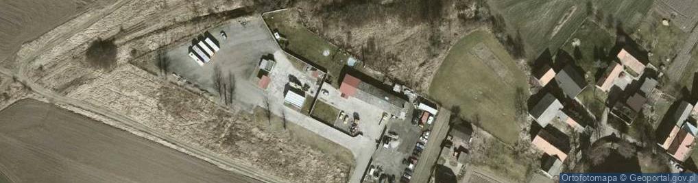 Zdjęcie satelitarne Stary Wiązów ul.
