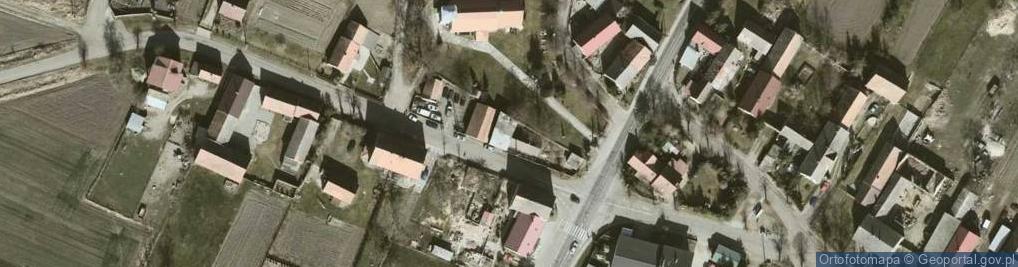 Zdjęcie satelitarne Stary Wiązów ul.