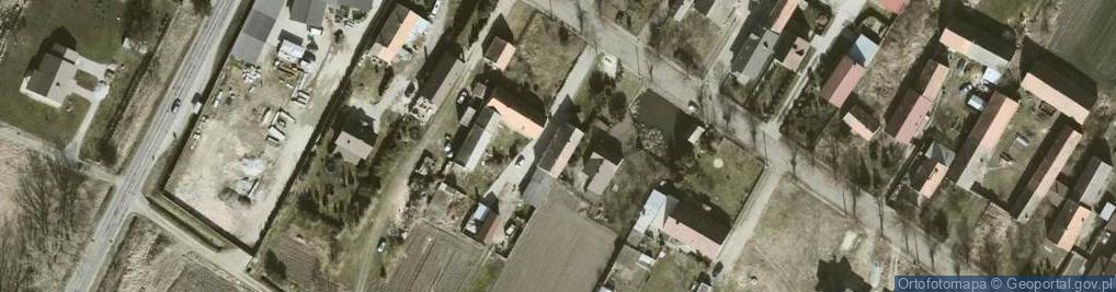 Zdjęcie satelitarne Stary Wiązów ul.