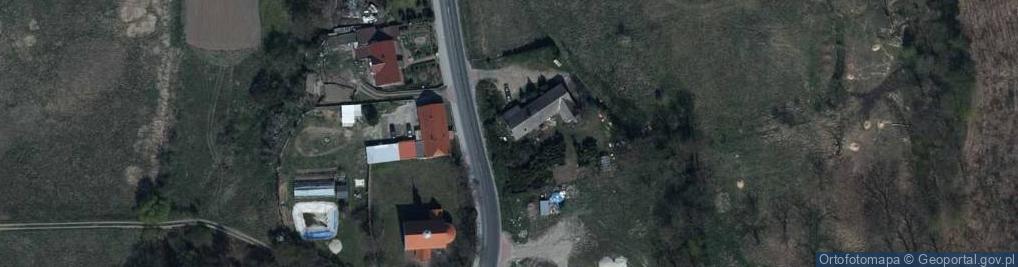 Zdjęcie satelitarne Stary Żagań ul.