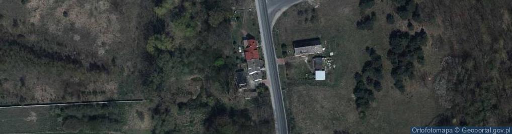 Zdjęcie satelitarne Stary Żagań ul.