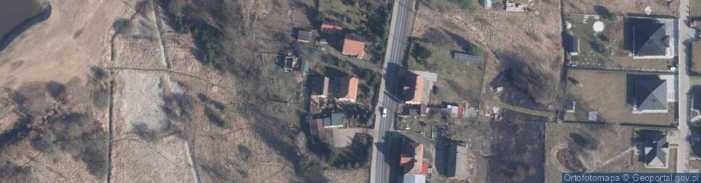 Zdjęcie satelitarne Stary Żagań ul.