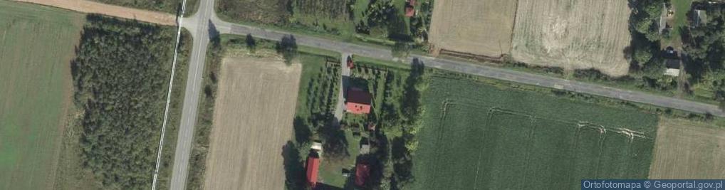 Zdjęcie satelitarne Stefanów ul.