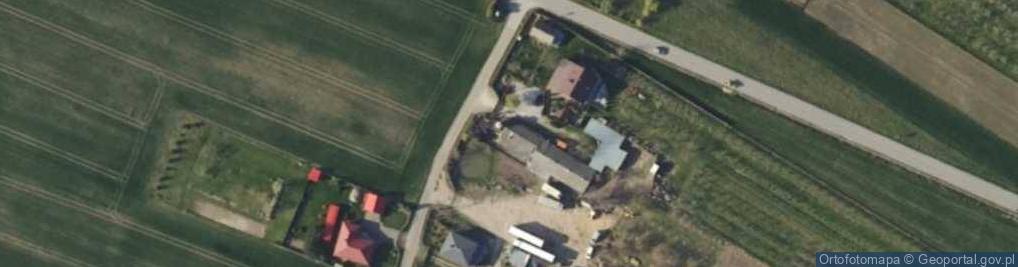 Zdjęcie satelitarne Stefanów ul.