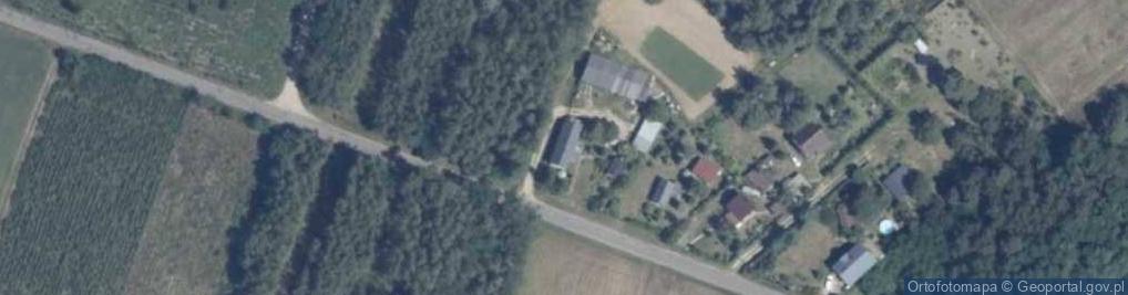 Zdjęcie satelitarne Stefanów ul.