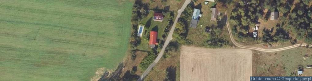 Zdjęcie satelitarne Stobno-Borki ul.