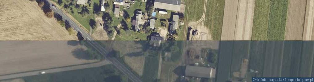 Zdjęcie satelitarne Strachocice-Kolonia ul.