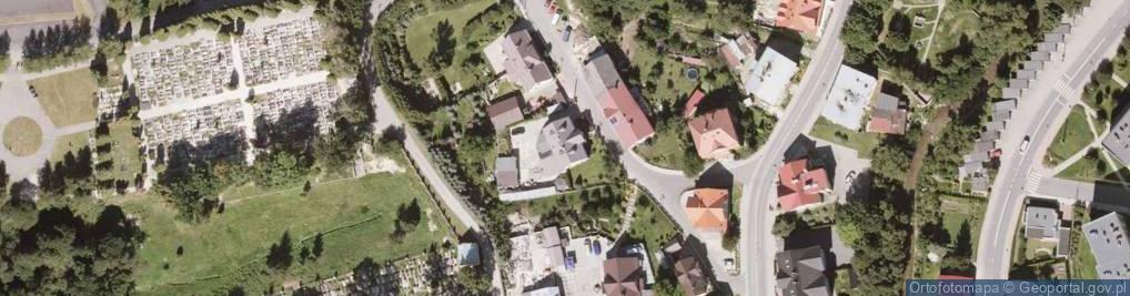 Zdjęcie satelitarne Strachocin ul.