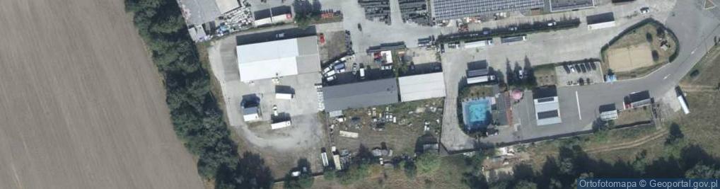 Zdjęcie satelitarne Strachocin ul.