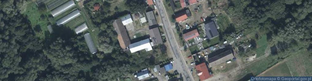 Zdjęcie satelitarne Strachocin ul.
