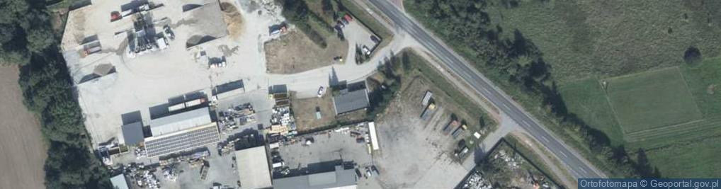 Zdjęcie satelitarne Strachocin ul.
