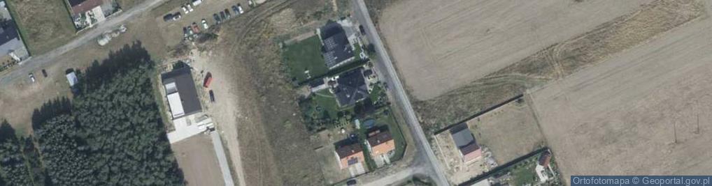 Zdjęcie satelitarne Strachocin ul.