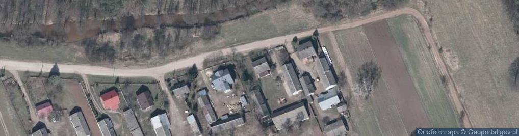 Zdjęcie satelitarne Strachomin ul.