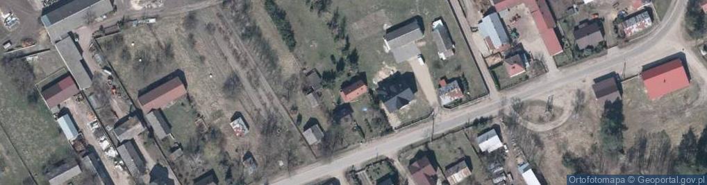 Zdjęcie satelitarne Strachomin ul.