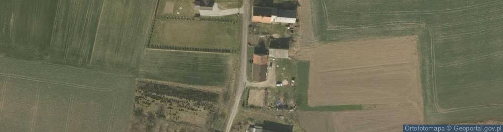 Zdjęcie satelitarne Strachowice ul.