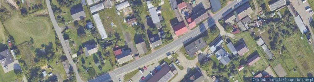 Zdjęcie satelitarne Strączno ul.