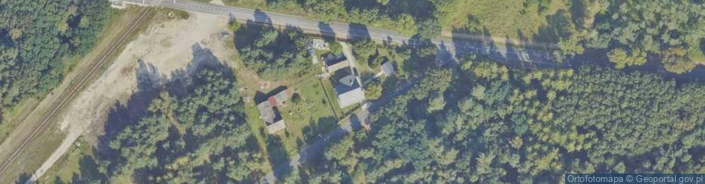 Zdjęcie satelitarne Strączno ul.