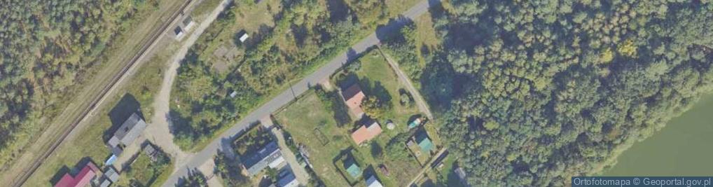 Zdjęcie satelitarne Strączno ul.