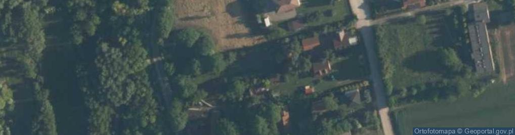 Zdjęcie satelitarne Stradów ul.