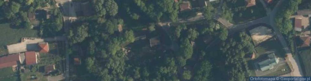 Zdjęcie satelitarne Stradów ul.