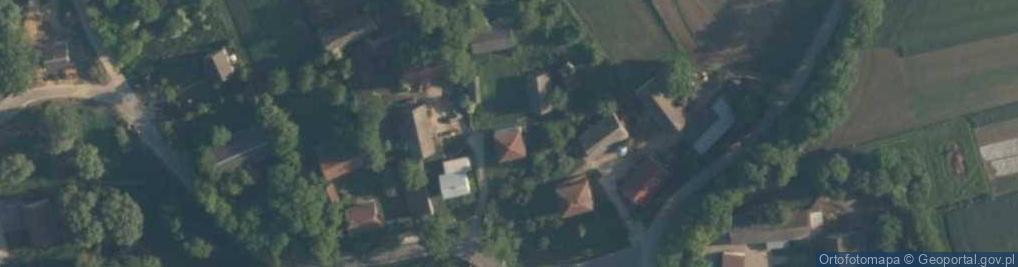 Zdjęcie satelitarne Stradów ul.