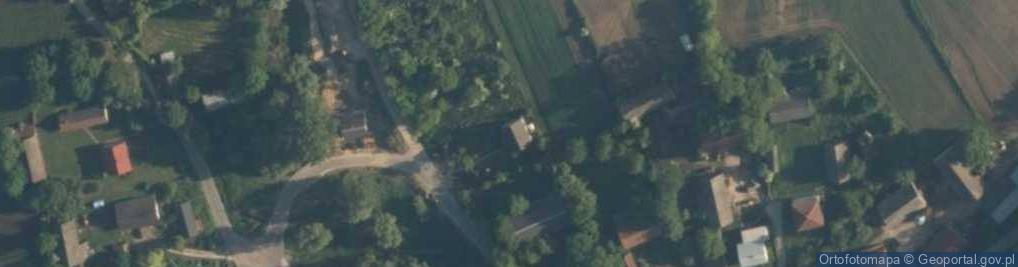 Zdjęcie satelitarne Stradów ul.