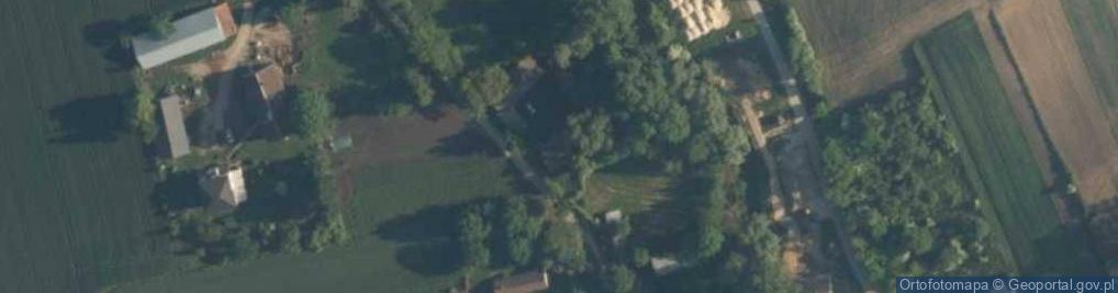 Zdjęcie satelitarne Stradów ul.