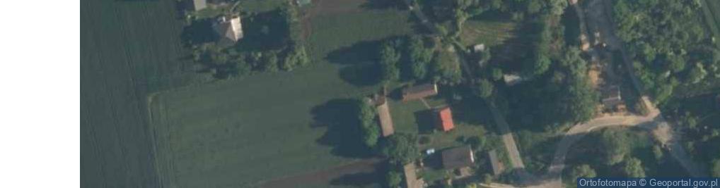 Zdjęcie satelitarne Stradów ul.