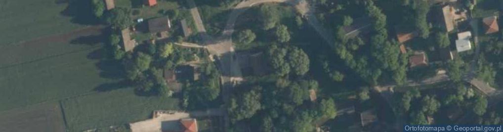 Zdjęcie satelitarne Stradów ul.