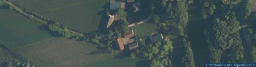 Zdjęcie satelitarne Stradów ul.