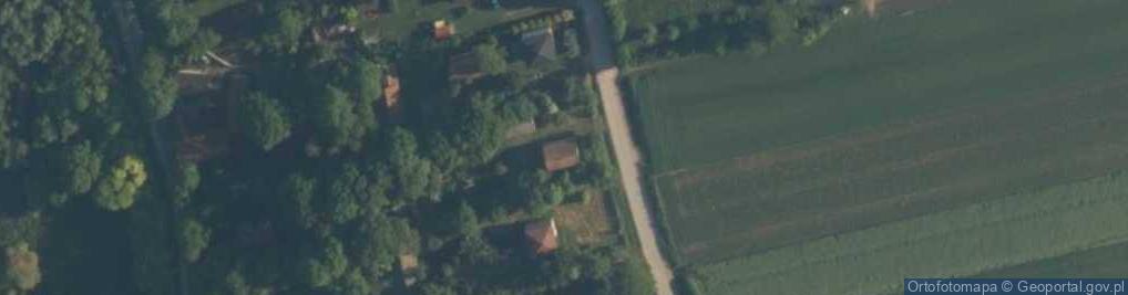 Zdjęcie satelitarne Stradów ul.