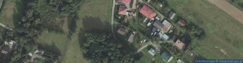 Zdjęcie satelitarne Strażów ul.