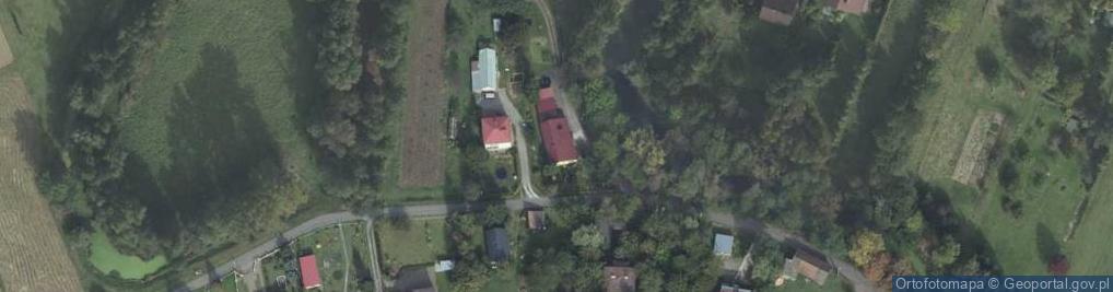 Zdjęcie satelitarne Strażów ul.