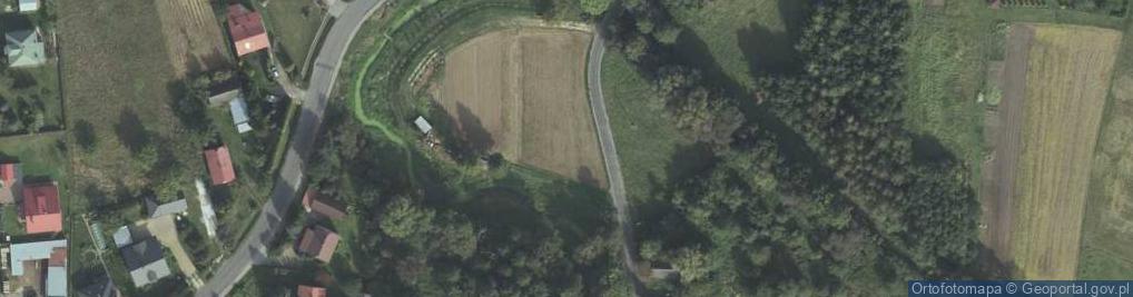 Zdjęcie satelitarne Strażów ul.