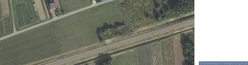 Zdjęcie satelitarne Strażów ul.