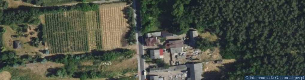 Zdjęcie satelitarne Strobów ul.