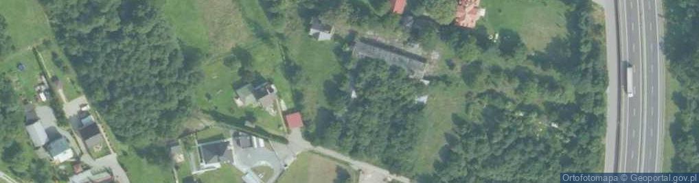 Zdjęcie satelitarne Stróża ul.