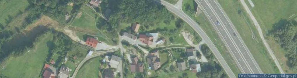 Zdjęcie satelitarne Stróża ul.