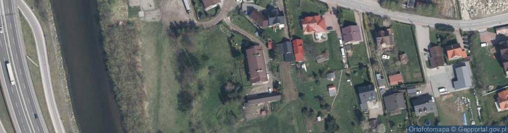Zdjęcie satelitarne Stróża ul.