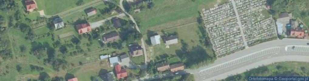 Zdjęcie satelitarne Stróża ul.
