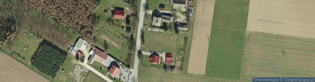 Zdjęcie satelitarne Stróże ul.