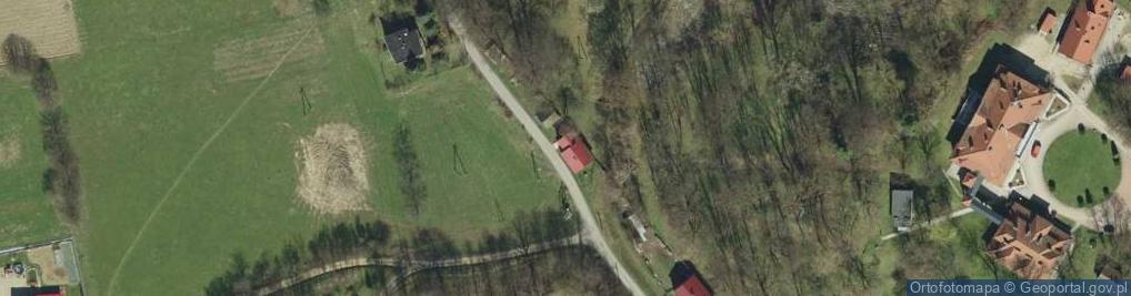 Zdjęcie satelitarne Stróże ul.