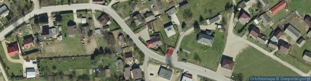 Zdjęcie satelitarne Stróże ul.