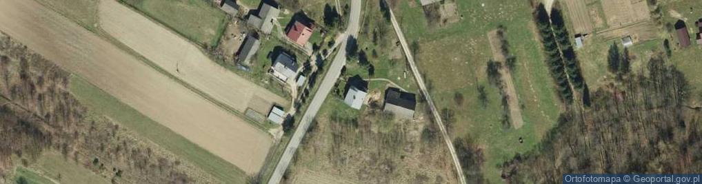 Zdjęcie satelitarne Stróże ul.