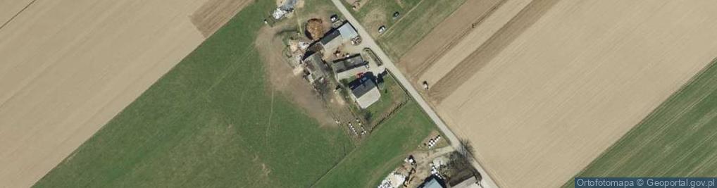 Zdjęcie satelitarne Stróże ul.