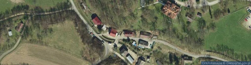Zdjęcie satelitarne Stróże ul.