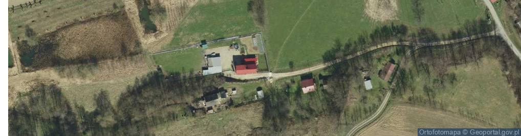 Zdjęcie satelitarne Stróże ul.