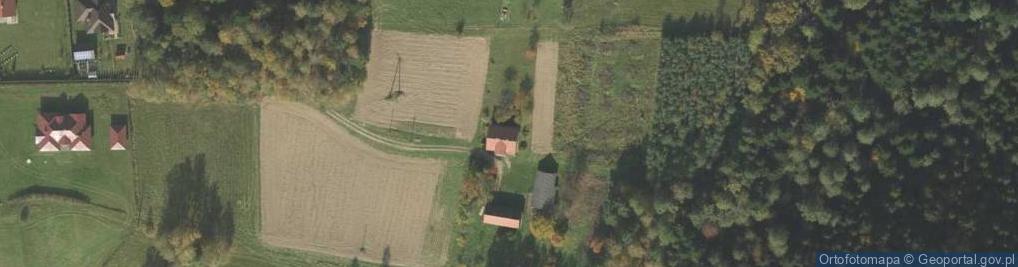 Zdjęcie satelitarne Stróże ul.