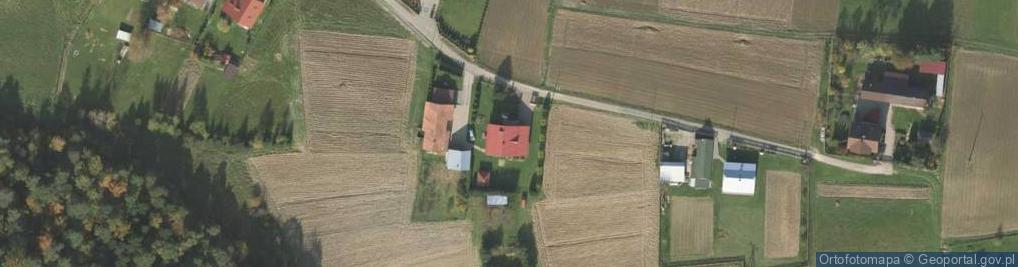 Zdjęcie satelitarne Stróże ul.